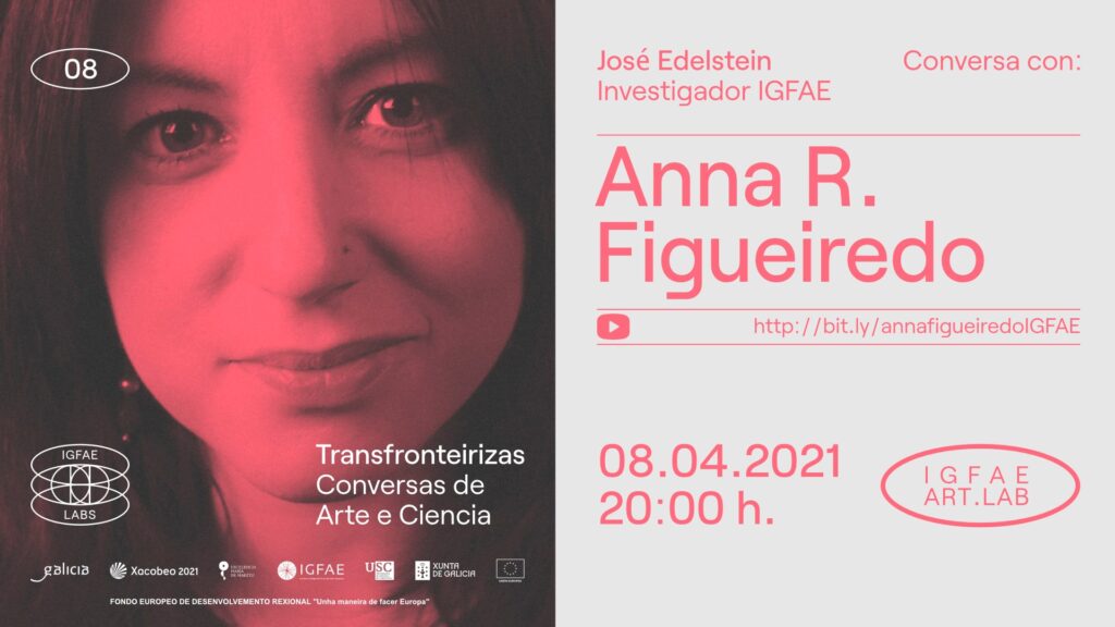 A física das palabras: Anna R. Figueiredo participará este xoves no ciclo “Transfronteirizas, conversas de arte e ciencia” do IGFAE