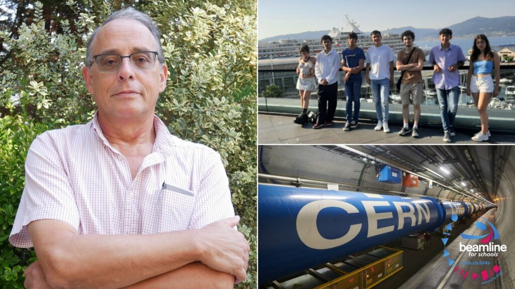 Un proyecto del Club de Física Enrico Fermi de Vigo, asesorado por el investigador del IGFAE Juan Garzón, gana el concurso Beamline for Schools del CERN