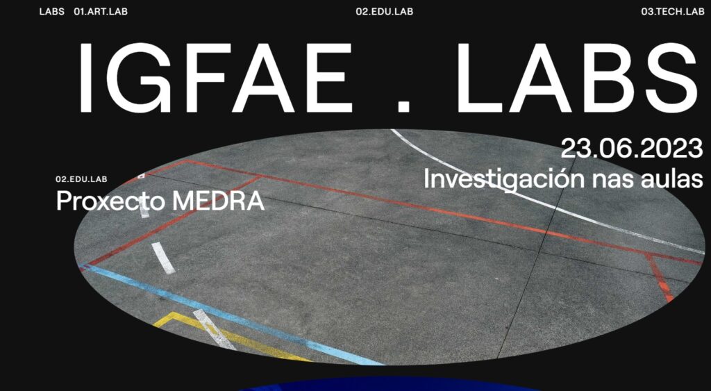 A web de IGFAE Labs, deseñada por Novagarda, obtén o premio Laus de Deseño