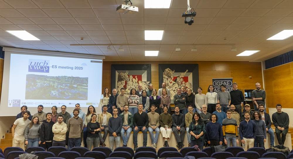 La comunidad española del experimento LHCb se reúne en Santiago de Compostela