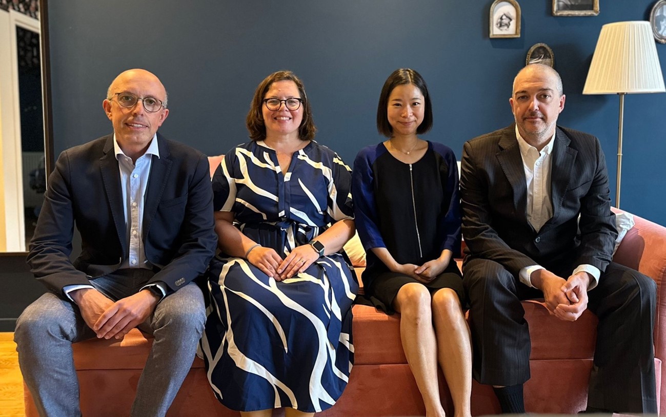 Jaime Álvarez-Muñiz, Stephanie Wissel, Kumiko Kotera e Olivier Martineau son os investigadores principais de HERON.